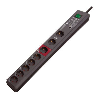 EAN 4007123611867 - Brennenstuhl 1159490936 base múltiple 3 m 8 salidas AC Antracita imagen 1