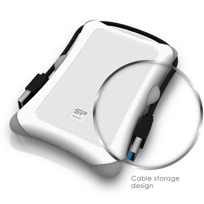 EAN 4712702635546 - Silicon Power Armor A30 disco duro externo 2 TB 2.5" USB tipo A 3.2 Gen 1 (3.1 Gen 1) Blanco imagen 2