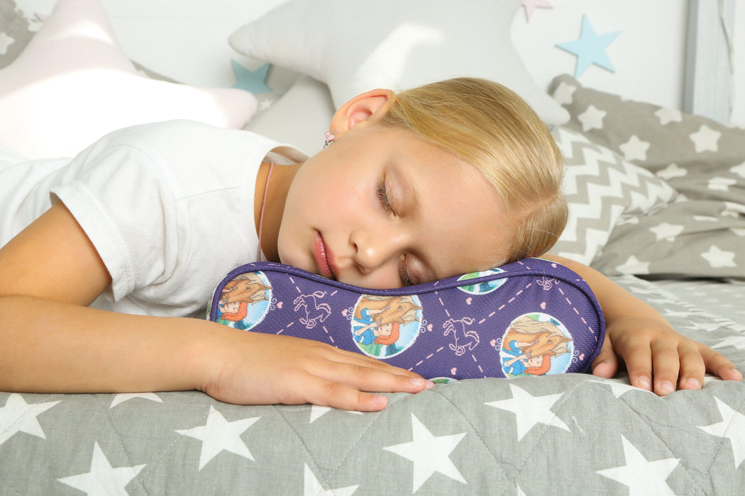 Technaxx Bibi&Tina Ergonómico Schlafkissen Para Kinder - 24 X 40 Cm - Memory-Schaum