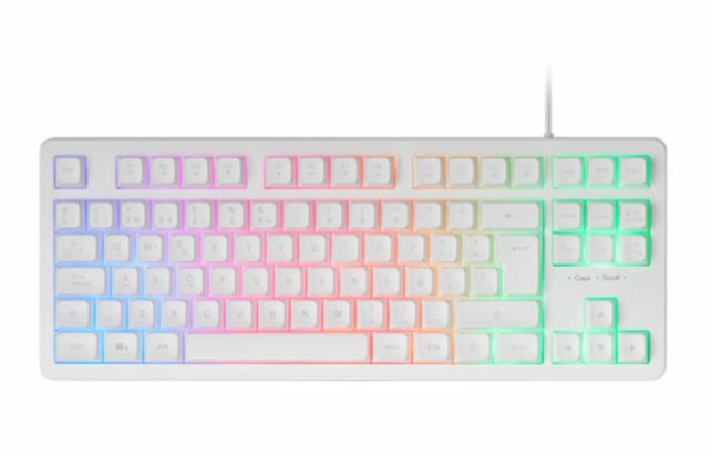 EAN 8435693104667 - Mars Gaming MK023W teclado Juego USB AZERTY imagen 2