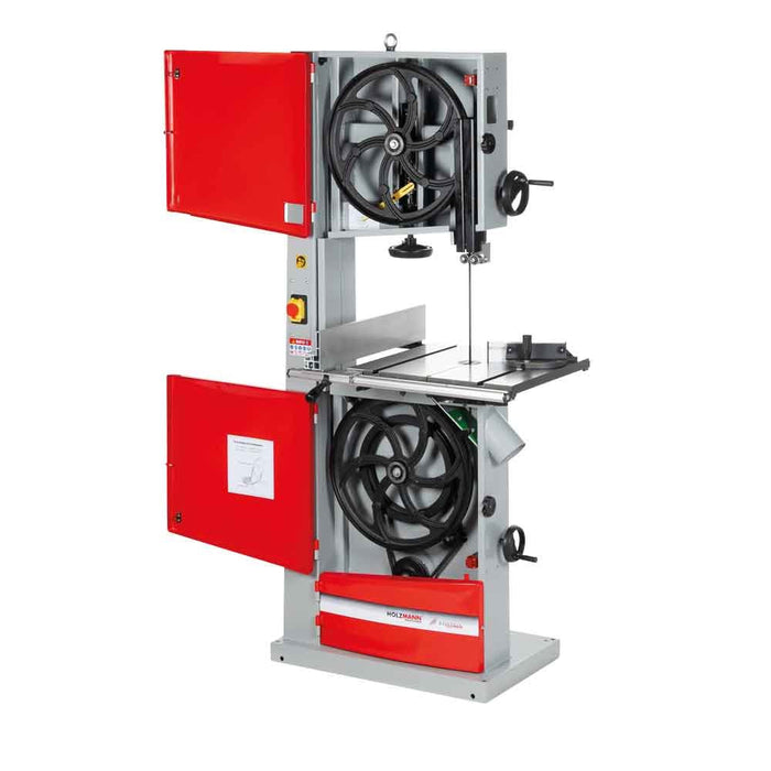 Sierra De Cinta Holzmann Maschinen Modelo Hbs470profi_400v * Volantes Recubiertos De Goma Lupa 2 Velocidades De Rotacion 2 Tomas De Aspiracion