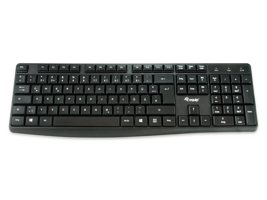 EAN 4015867223772 - Equip 245211 teclado Oficina USB QWERTY Español Negro imagen 1