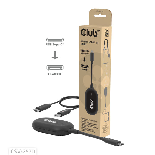 EAN 8719214473631 - CLUB3D CSV-2570 extensor audio/video Transmisor y receptor de señales AV Negro imagen 2