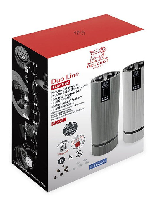 Peugeot Line Duo Electric 15cm U'Select Carbon + Ms Aluminium