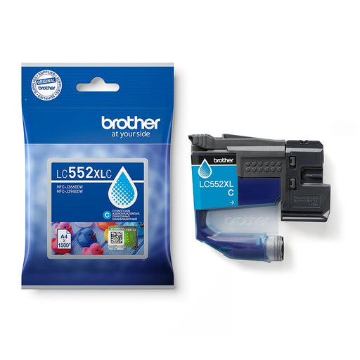EAN 4977766843423 - Brother LC552XLC cartucho de tinta 1 pieza(s) Original Cian imagen 2