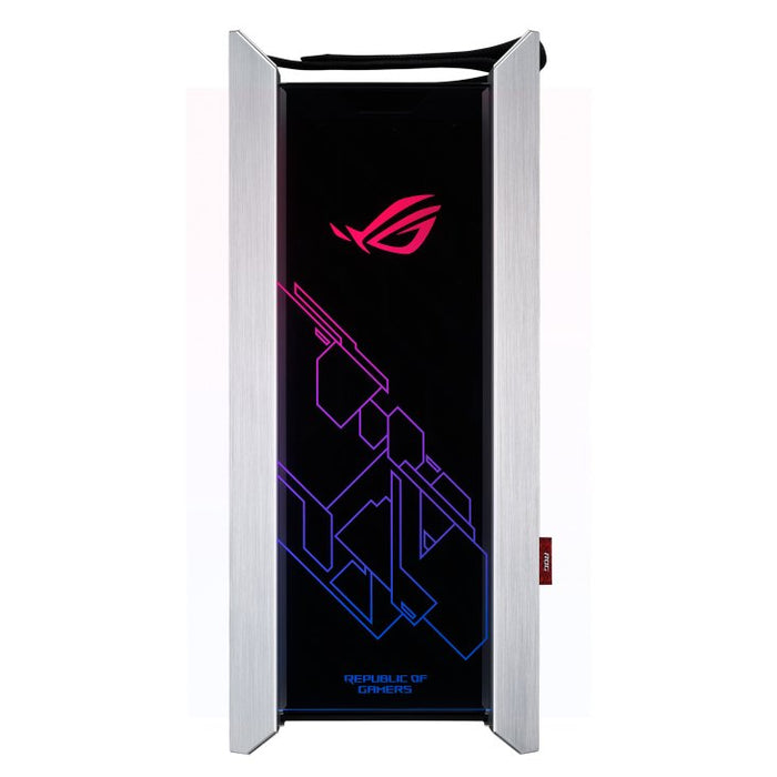 Caja Pc Asus Rog Strix Helios Gx601 Caja Asus Rog Strix Helios Gx601,Atx Mid Tower,Rgb Vidrio Templado,Aluminio,2x2.5"/3.5"+4x2.5",Fan 3x140mm+1x140mm,1xusb3.1 (Tipo C)+4usb3.1+Audio+Micro (Blanco)