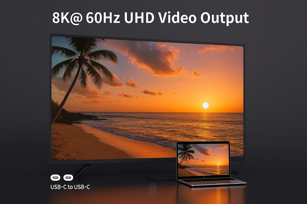 Equip Cable Usb-C3.2->C Aoc 8k Pd60w M M 7.50m Negro