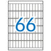 EAN 8410782018612 - APLI 1861 etiqueta autoadhesiva Permanente Blanco 990 pieza(s) imagen 1