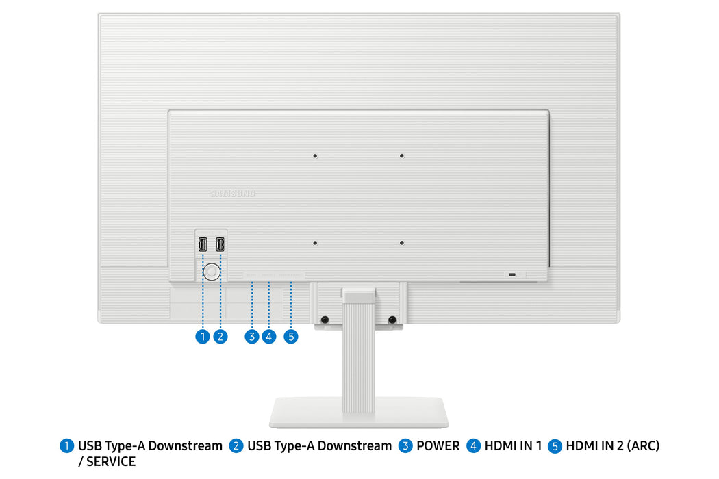 EAN 8806097418948 - Samsung M5 M50F pantalla para PC 68,6 cm (27") 1920 x 1080 Pixeles Full HD LCD Blanco imagen 12