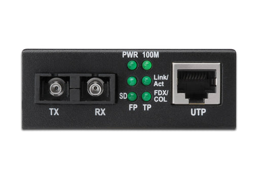 EAN 4016032293095 - Digitus DN-82020-1 convertidor de medio 100 Mbit/s 1310 nm Multimodo Negro imagen 2