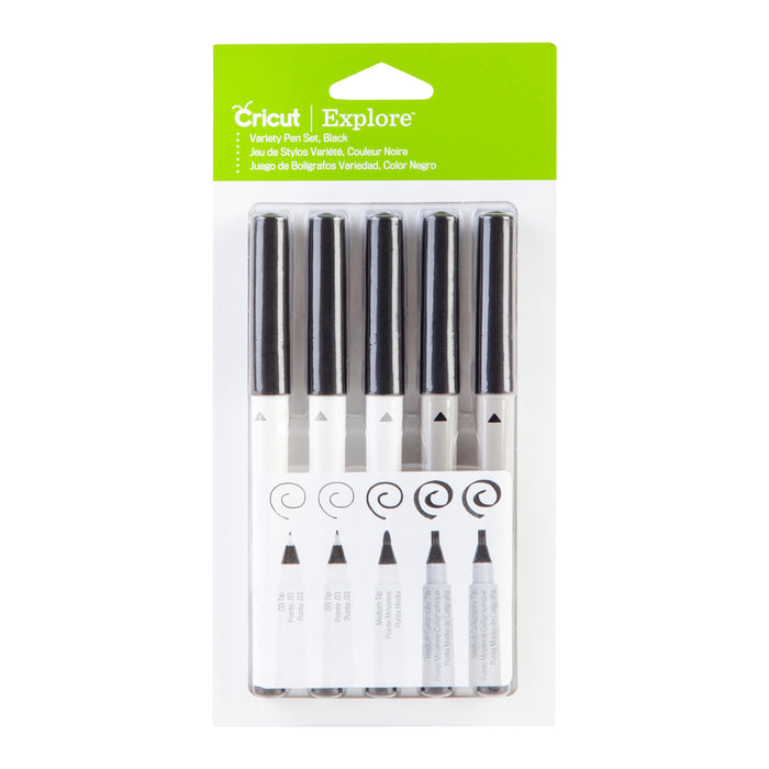 Cricut 2002948 Rotulador Multi Negro 5 Pieza(S)