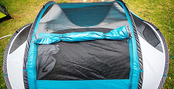 EAN 3138522113230 - Coleman Galiano 4 FastPitch Pop Up Tienda desplegable 4 personas(s) Verde, Gris imagen 7