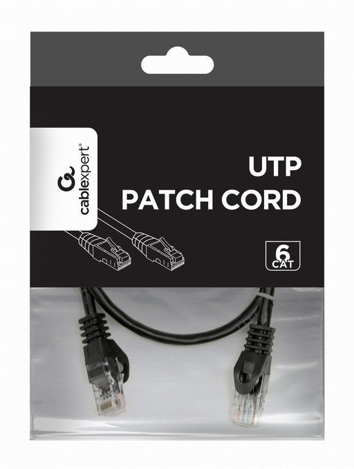 EAN 8716309093347 - Gembird PP6U-0.5M cable de red Negro 0,5 m Cat6 U/UTP (UTP) imagen 2