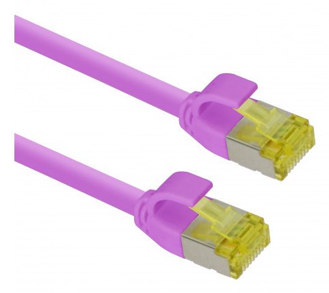 EAN 4005938331123 - Helos 333112 cable de red Magenta 5 m Cat6a S/FTP (S-STP) imagen 1