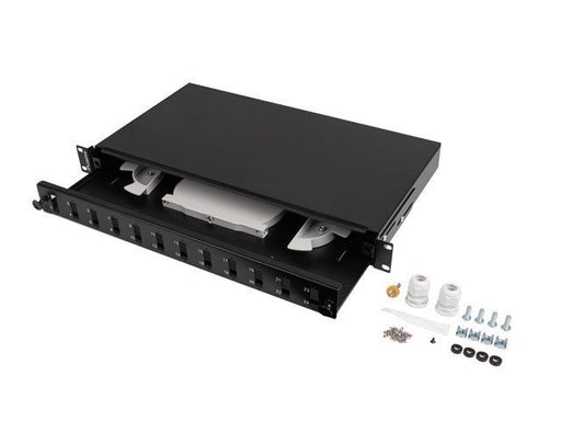 EAN 5901969430622 - Lanberg FOP1-12SD-LQB panel de parcheo 1U imagen 1