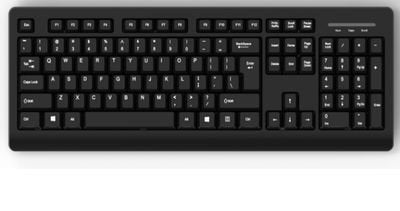 Mediarange Teclado Usb 2.0 Cablegehnden Qwertz Negro