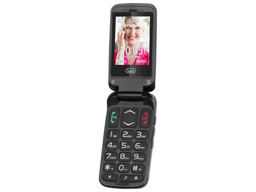 EAN 8011000039657 - Trevi FLEX 50 C 6,1 cm (2.4") 150 g Negro Teléfono para personas mayores imagen 2