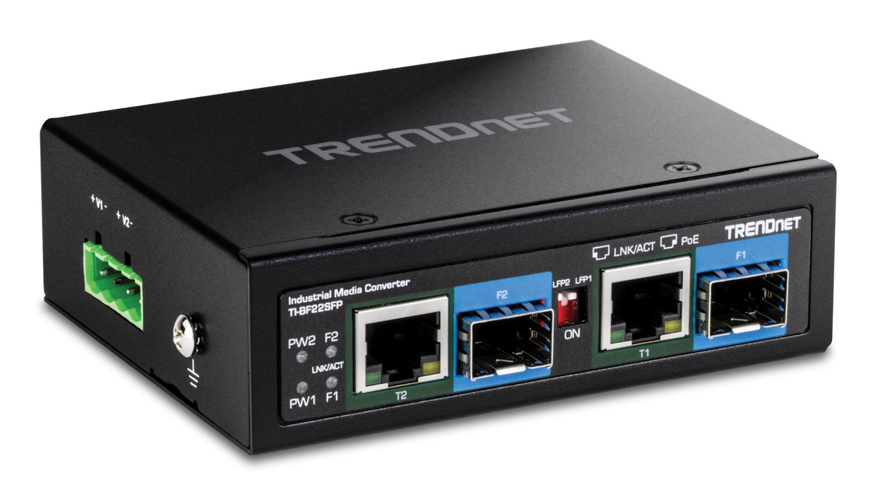 EAN 0710931162684 - Trendnet TI-BF22SFP convertidor de medio 1000 Mbit/s Negro imagen 2