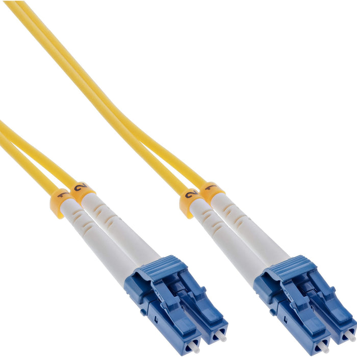 Cable Duplex De Fibra Óptica Inline Lc/Lc 9/125?M Os2 15m