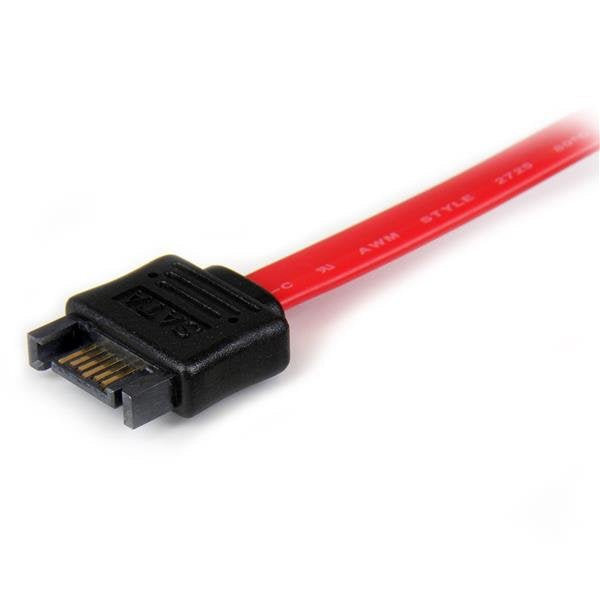 EAN 0065030846813 - StarTech.com 0.3m SATA cable de SATA 0,3 m SATA 7-pin Negro, Rojo imagen 3