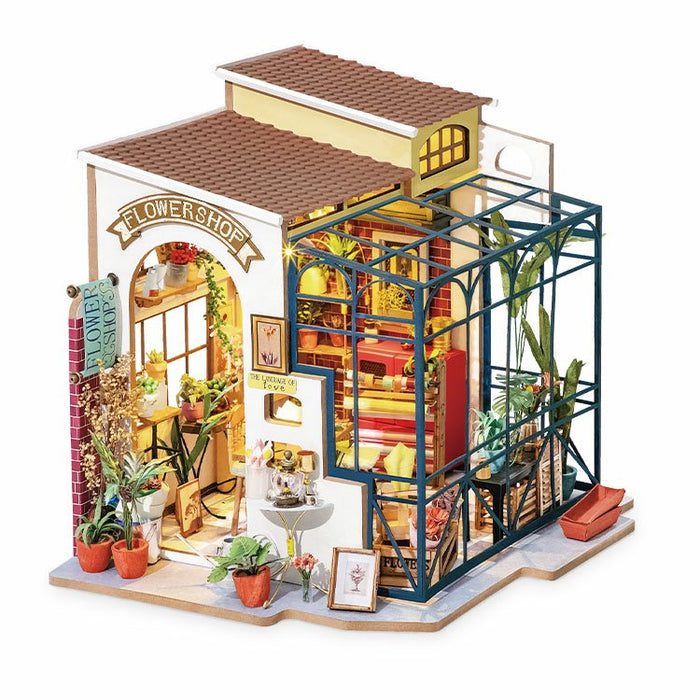 EAN 6946785113150 - ROBOTIME DG145 Casa en miniatura y rincón de libros para montar Casa en miniatura para montar imagen 4