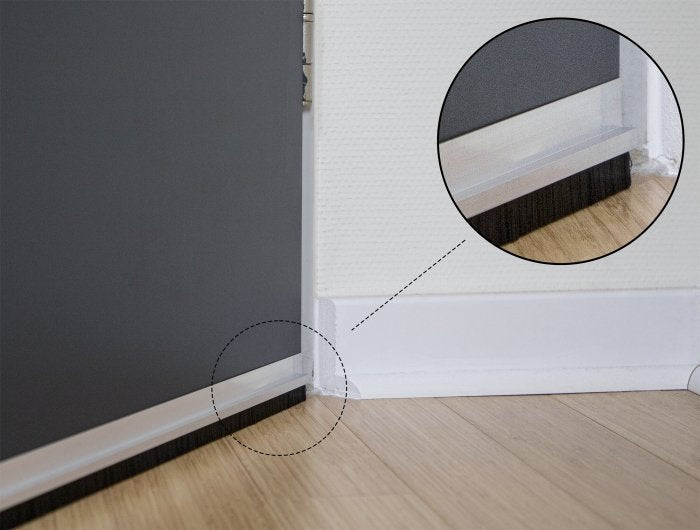 Delock Bürmenmreifen 40 Mm Con Alu-Profil Gewinkelt 1m