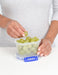 EAN 9414202885432 - Sistema 881543 recipiente de almacenar comida Ovalado Contenedor 0,4 L Azul, Transparente 3 pieza(s) imagen 5