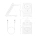 EAN 8435739903506 - AISENS ASCH-15W4WC063-W cargador de dispositivo móvil Auriculares, Smartphone, Reloj inteligente Cargador imagen 5