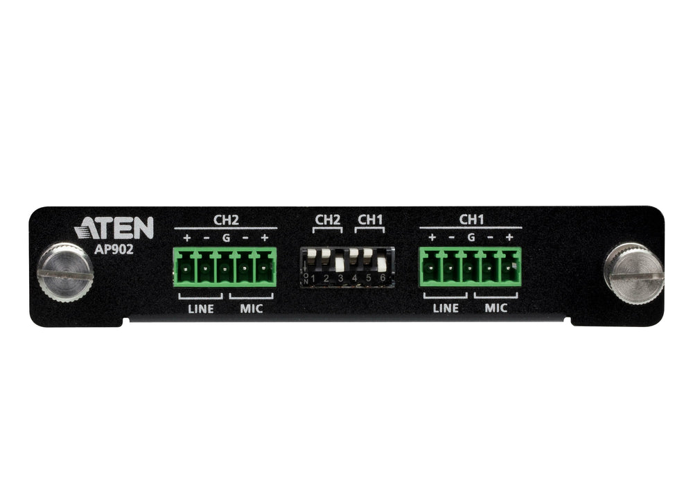2-Ch Mic/Line Card For Ap Series Ap902-At