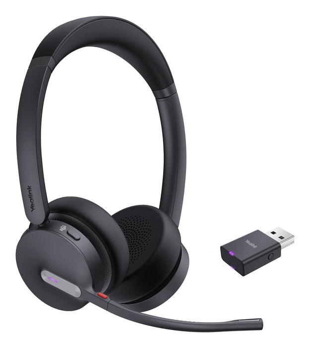 Auriculares Yealink Wh64 Hybrid Dual Teams, Negros, Variante Teams, Modos Dect Y Bluetooth Wh64 Hybrid Dual Teams