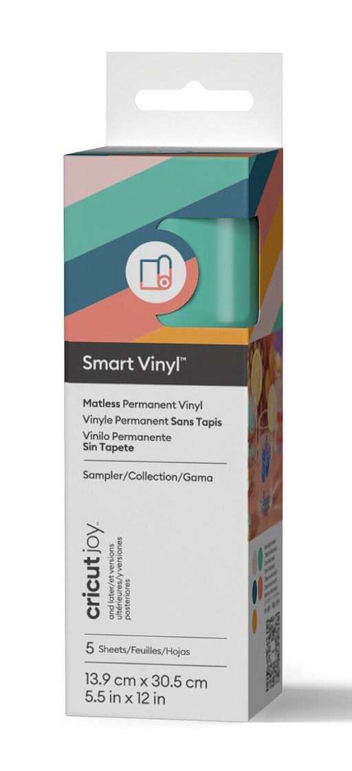 EAN 93573776670 - Cricut 2011353 vinilo adhesivo Permanente Coral, Color menta, Naranja, Rosa, Verde azulado Mate imagen 1
