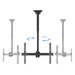 EAN 8433281009820 - TooQ LPCE1170TSLI-B soporte para pantalla de señalización 177,8 cm (70") Negro imagen 4