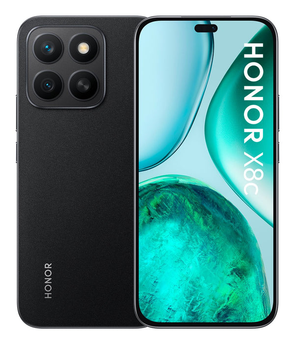 EAN 6936520859733 - Honor X8с 17 cm (6.7") SIM doble MagicOS 9.0 4G USB Tipo C 8 GB 256 GB 5000 mAh Negro imagen 1
