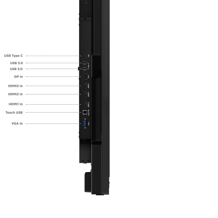 EAN 0197531552747 - Lenovo ThinkVision T75 pantalla para PC 190,5 cm (75") 3840 x 2160 Pixeles 4K Ultra HD LED Pantalla tácti imagen 18