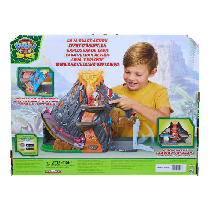 Spinmaster Paw Patrol: El Dino Film - Super-Lava-Blast Vulkan-Juego 6076336