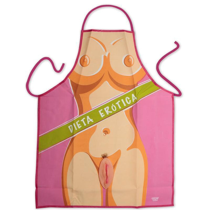 Diablo Picante - Delantal Dieta Erotica Mujer