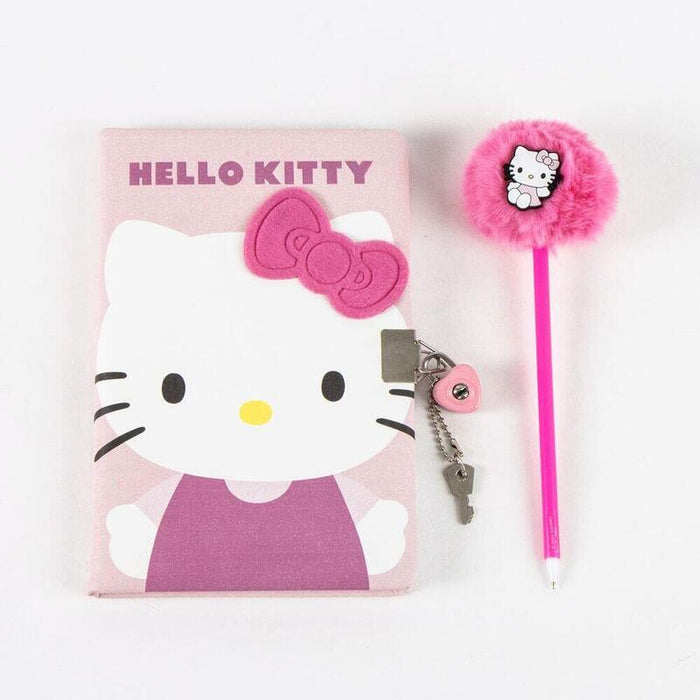 Diario + Boligrafo Hello Kitty