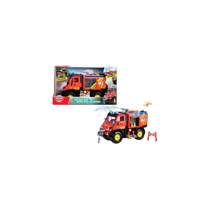 Dickie Unimog U530 Fire Rescue, Vehículo De Juguete 203719033