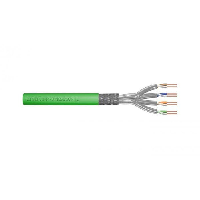 Digitus Installation Cable Cat.8.2 S Ftp Dca Solid Wire Awg 22 1 Lsoh 50m Verde Foiled