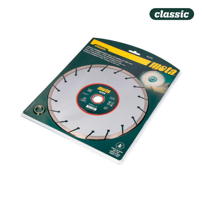 Disco Diamantado Multiturbo De Ø230mm Sl230 Mota