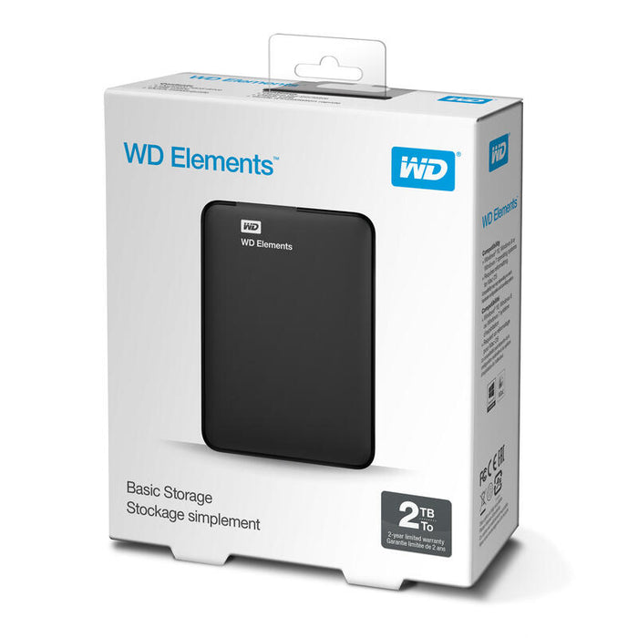 Disco Externo Hdd Western Digital 2.5\1  2tb Usb3 Elements Basics (5)
