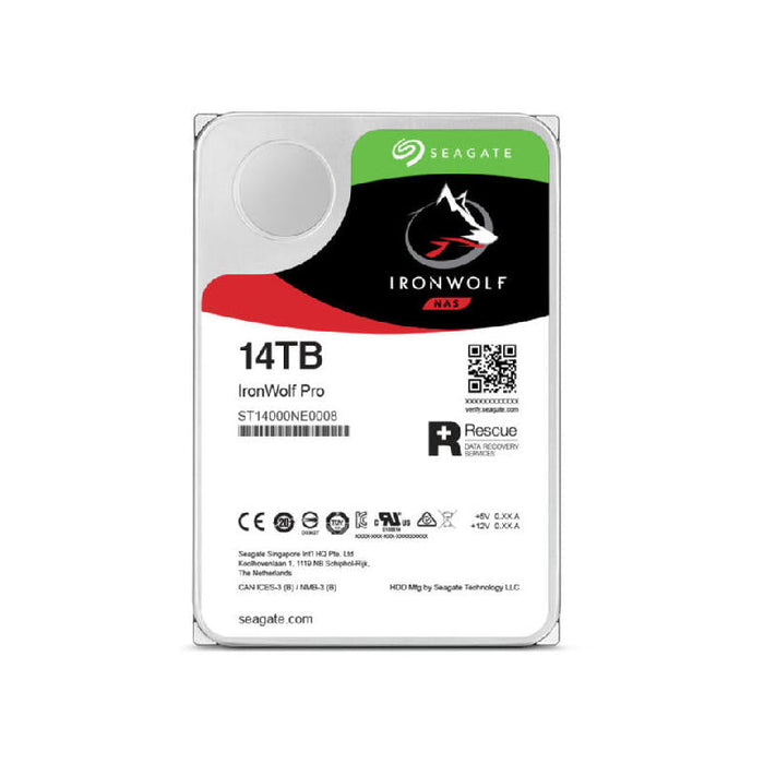 Disco Interno Hdd Seagate Ironwolf Pro 14tb 2tb Sata 6g