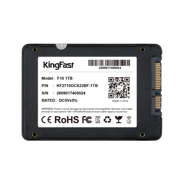 Disco Ssd Kingfast 1 Tb 2.5" 7mm Kf2710dcs23bf-1tb