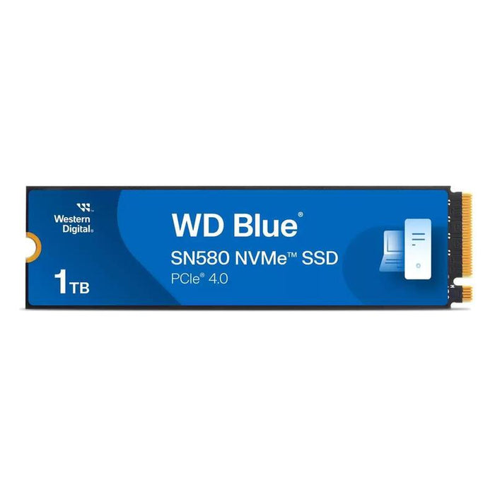 Disco Ssd Western Digital 600xtbw Rating Read Speed 4150 Mb/S Write Speed 4150 Mb/S Nvme Yes Pci Express 4.0 M.2 1000 Gb Blue Sn580 Wds100t3b1e-00chf0