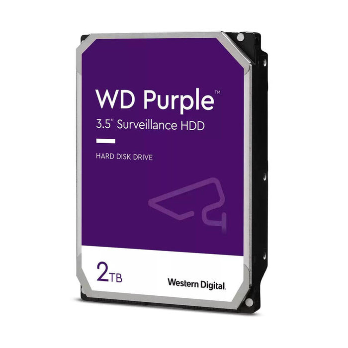 Disco Western Digital 3.5" 2tb Wd22purz Sata 6gb/S, 5400rpm 256mb, Surveillance / Nvr