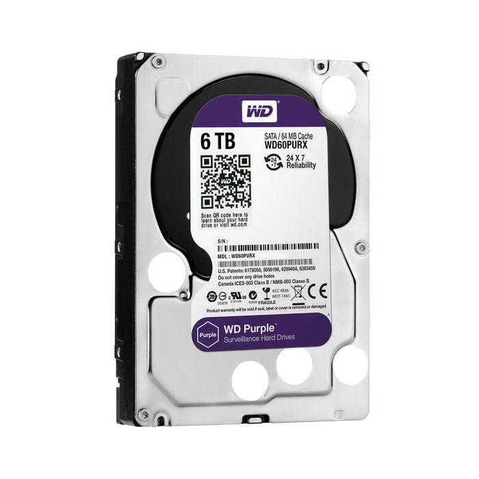 Disco Western Digital Purple 3.5 6000 Gb Serial Ata Iii