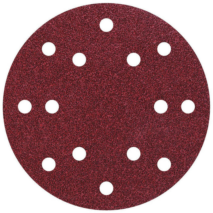 Discos Adhesivos De Lijar Corindón, Para Exc., Ø150 Mm, Grano80, Set 5 Uds
