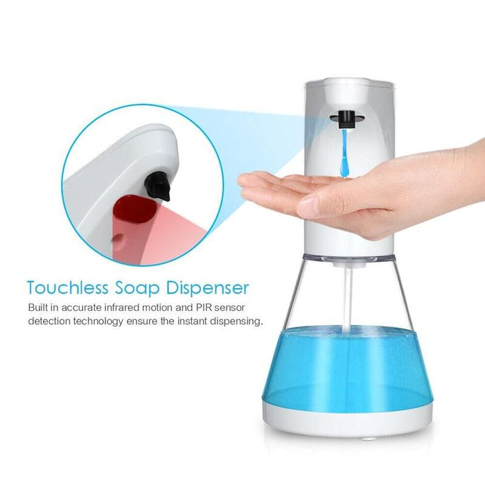 Dispensador Automático De Jabón Sin Contacto Con Sensor De Infrarrojos Para Una Higiene Y Desinfección Seguras De Sus Manos Promedix Pr-530