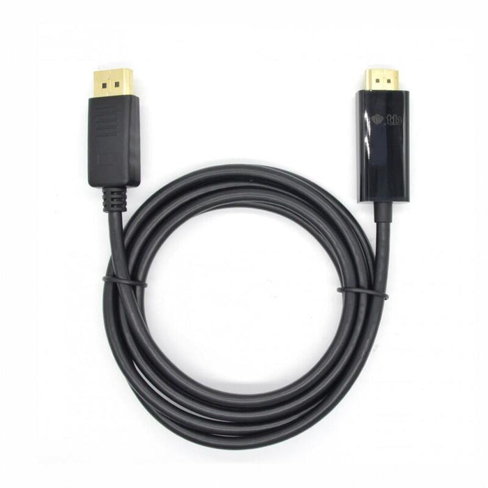 Displayport - Hdmi Kabel 1.8m. Negro