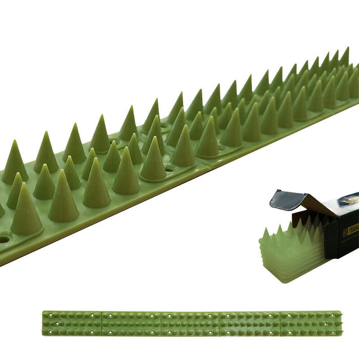 Disuasorio Para Gatos, Pvc, Color Verde; 50 Cm, 6 Uds